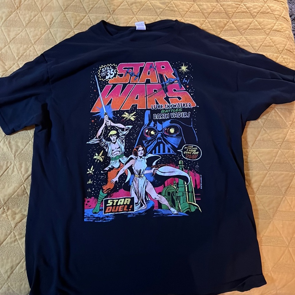 Walmart Black Star Wars T-shirt